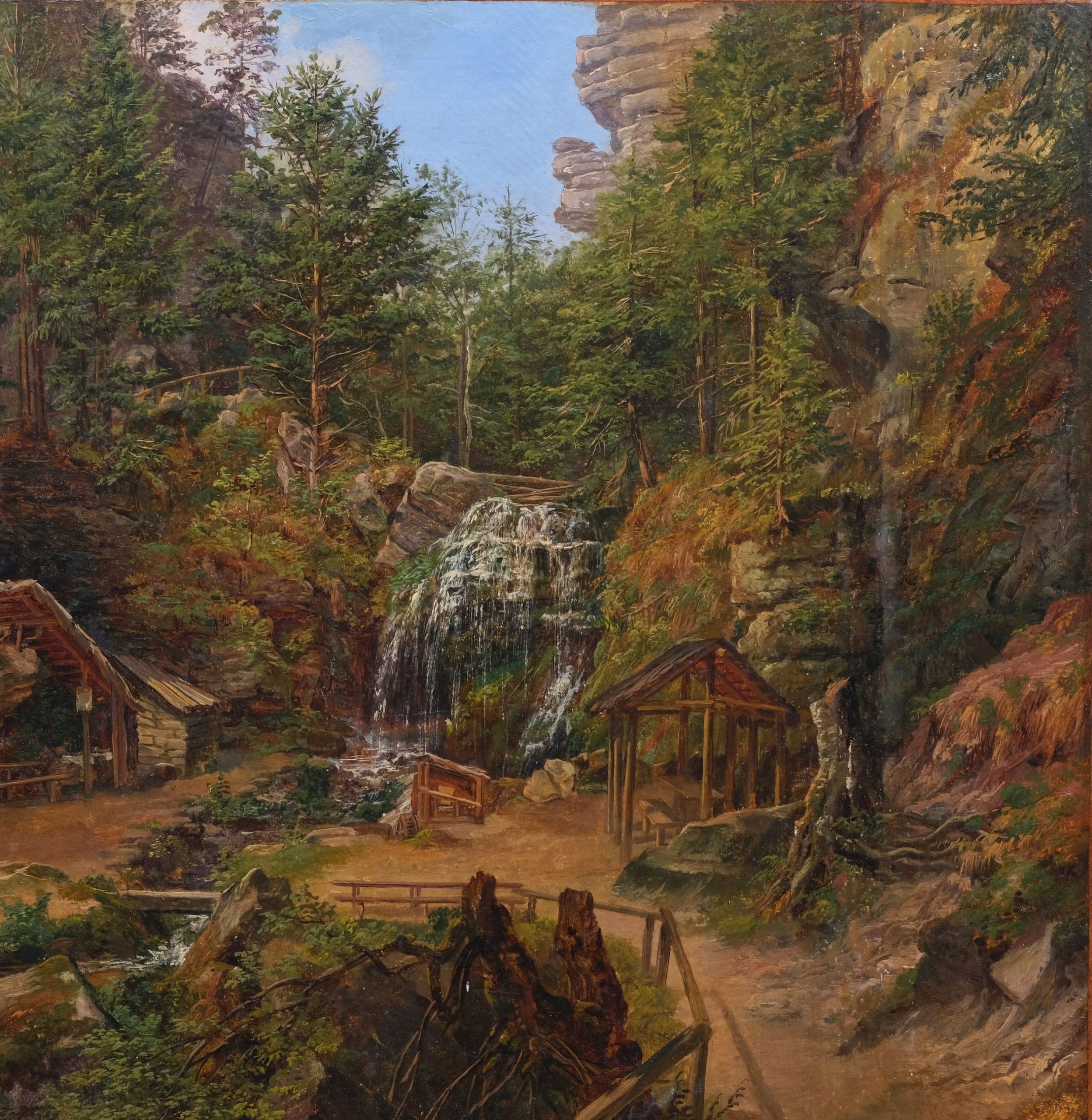 Der Amselfall in der Sächsischen Schweiz von Matthias Rudolf