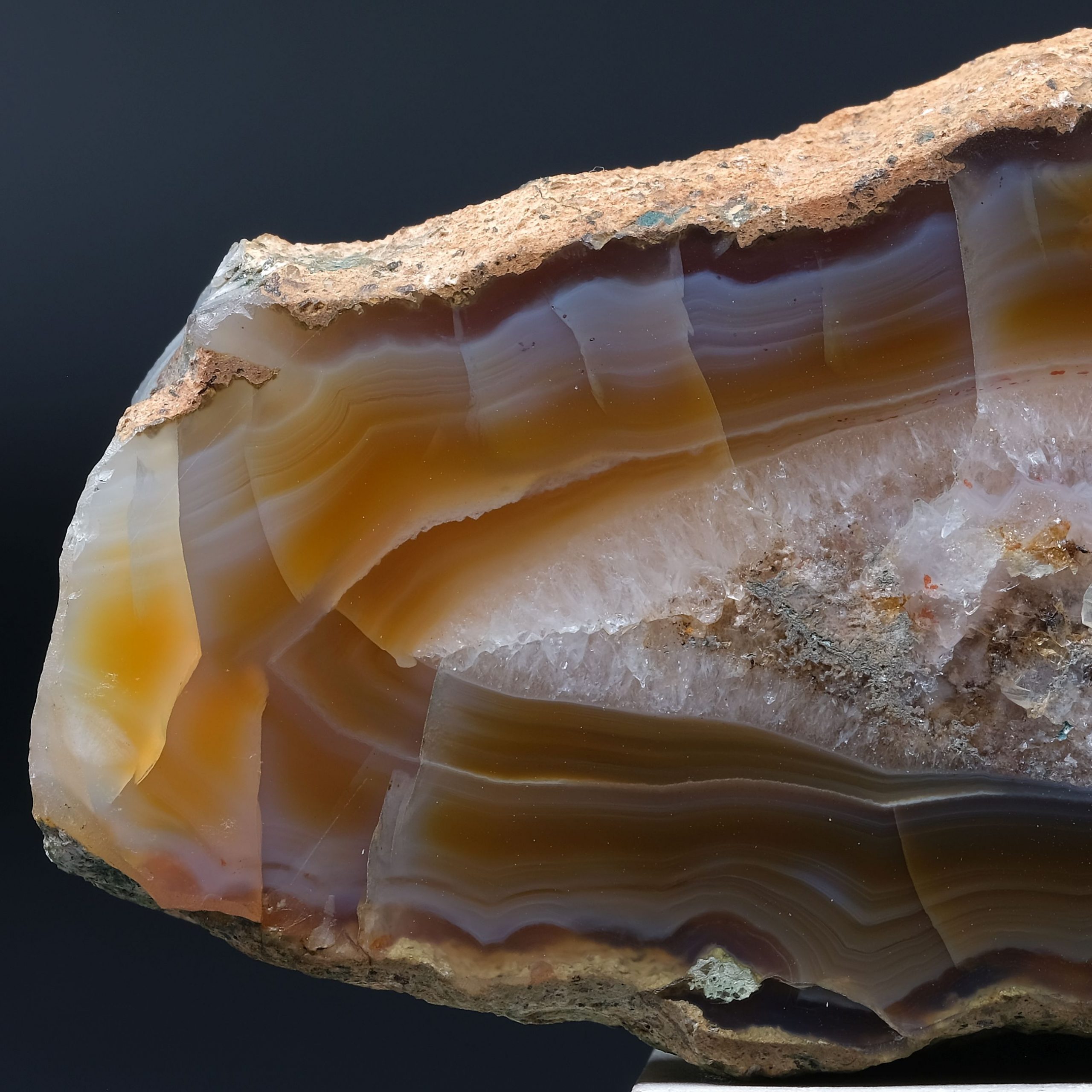 Mineral Achat aus Rüsdorf