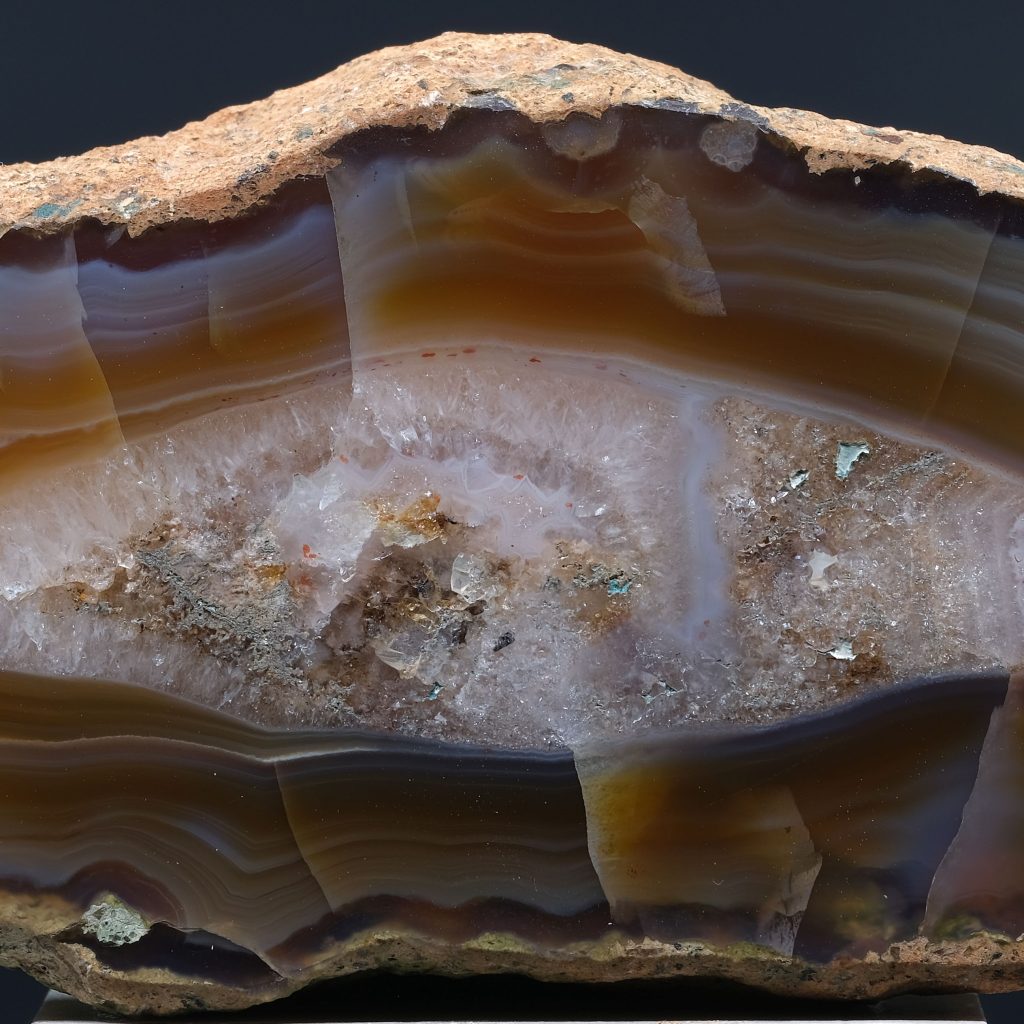 Mineral Achat aus Rüsdorf