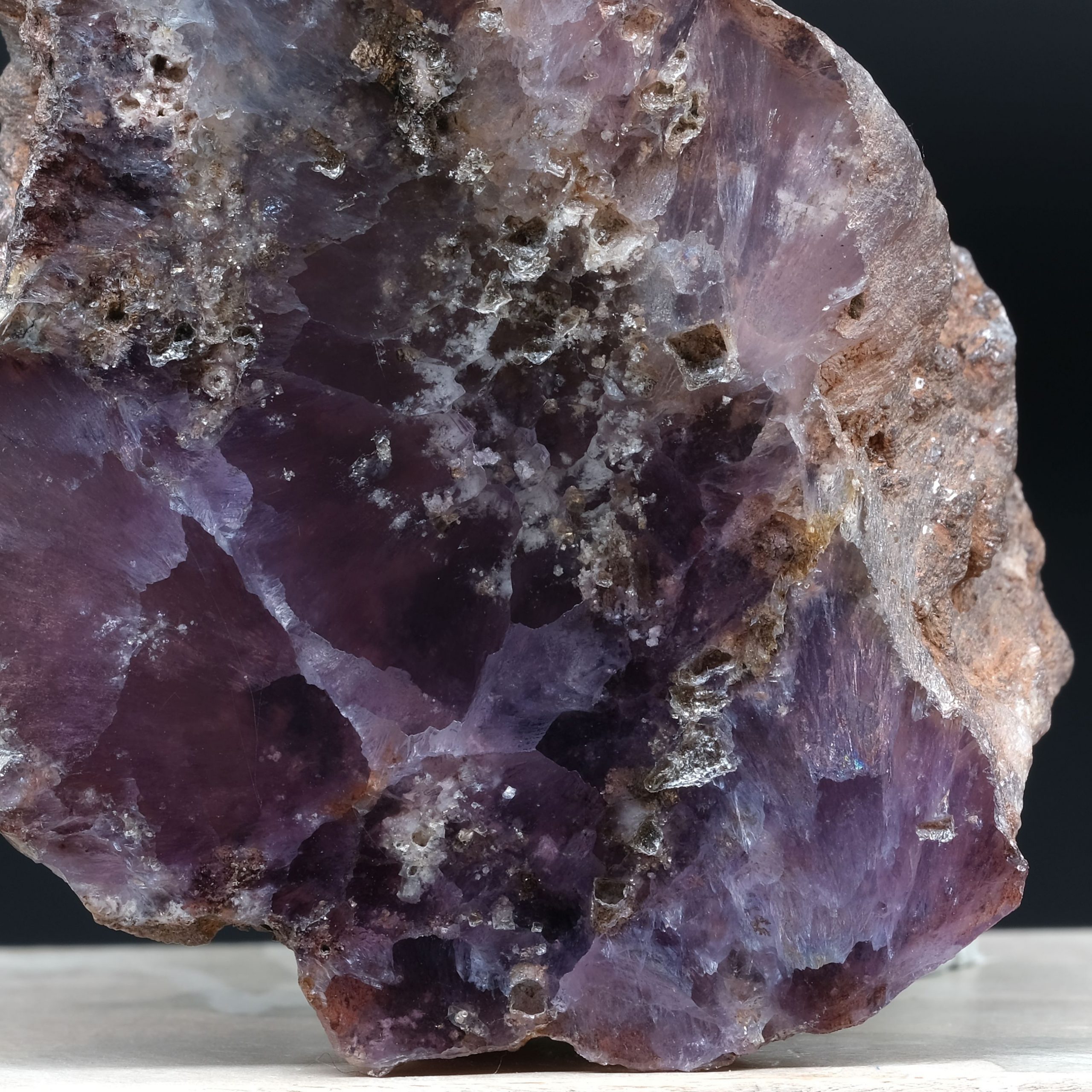 Amethyst aus Purschenstein, Sachsen