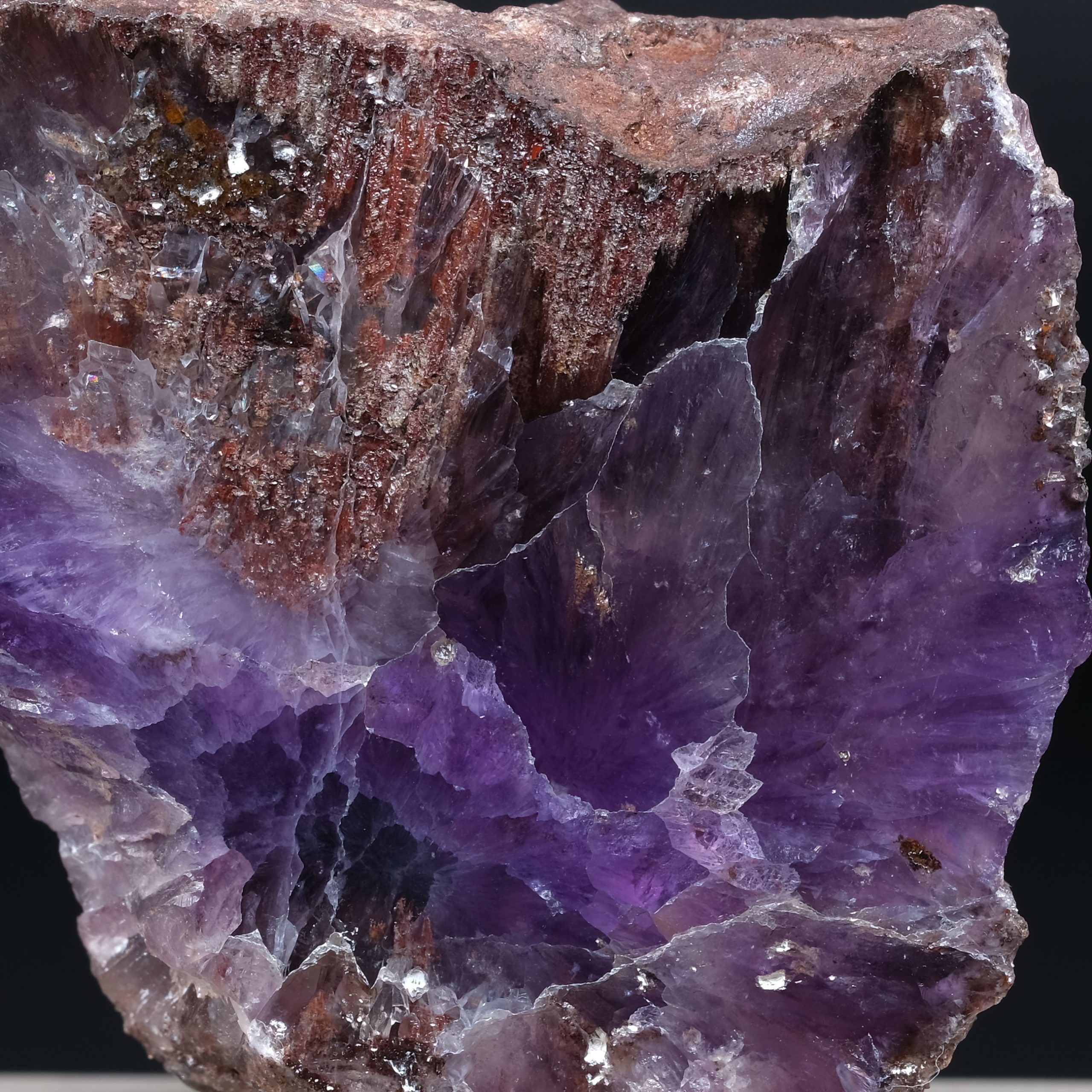 Amethyst aus Purschenstein, Sachsen