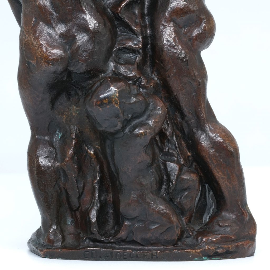 Bronze Die Familie von Edmund Moeller, Dresden