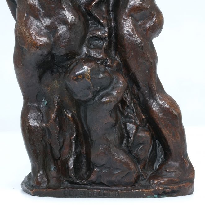 Bronze Die Familie von Edmund Moeller, Dresden
