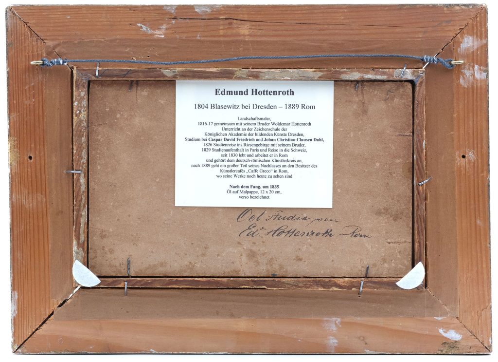 Gemälde von Edmund Hottenroth, Dresden