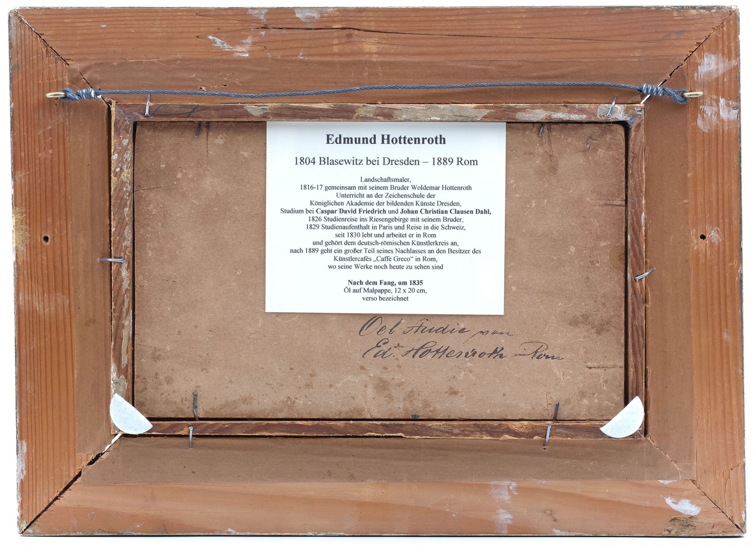 Gemälde von Edmund Hottenroth, Dresden