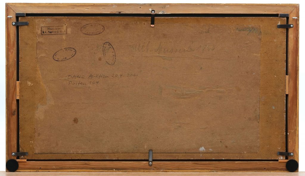 Gemälde Zscheila bei Meissen von Gustav Friedrich Papperitz, Dresden