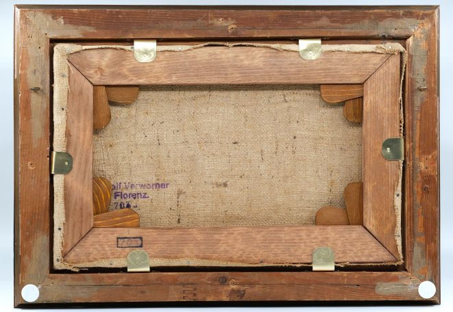 Gemälde Liegende Akte von Ludolf Verworner