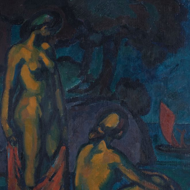 Frauen am Meer Ludolf Verworner Kunsthandlung Kühne