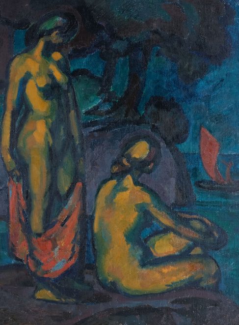 Frauen am Meer Ludolf Verworner Kunsthandlung Kühne