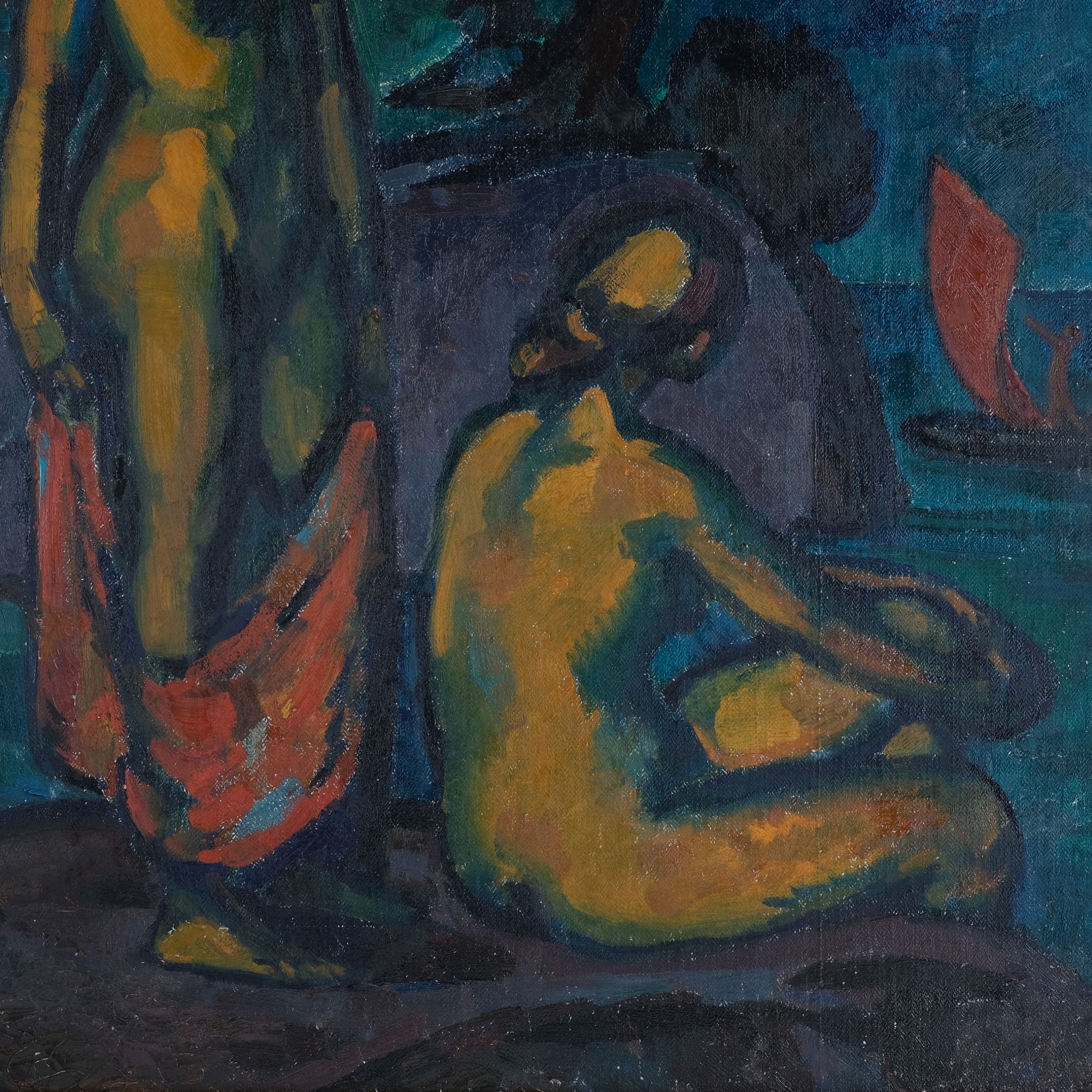 Frauen am Meer Ludolf Verworner Kunsthandlung Kühne