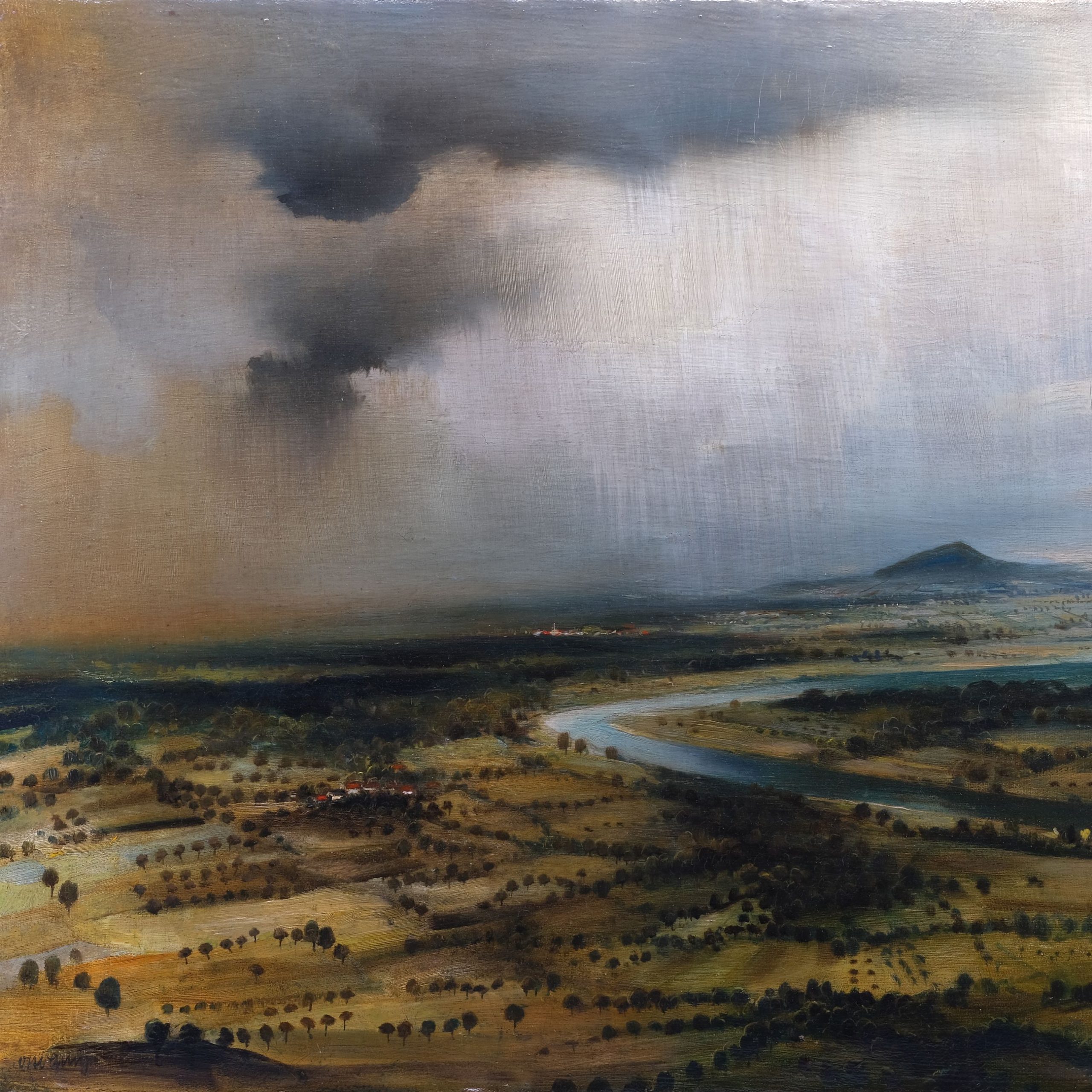 Otto Lange Schweres Wetter Kunsthandlung Kühne