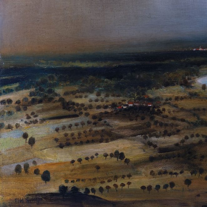 Otto Lange Schweres Wetter Kunsthandlung Kühne