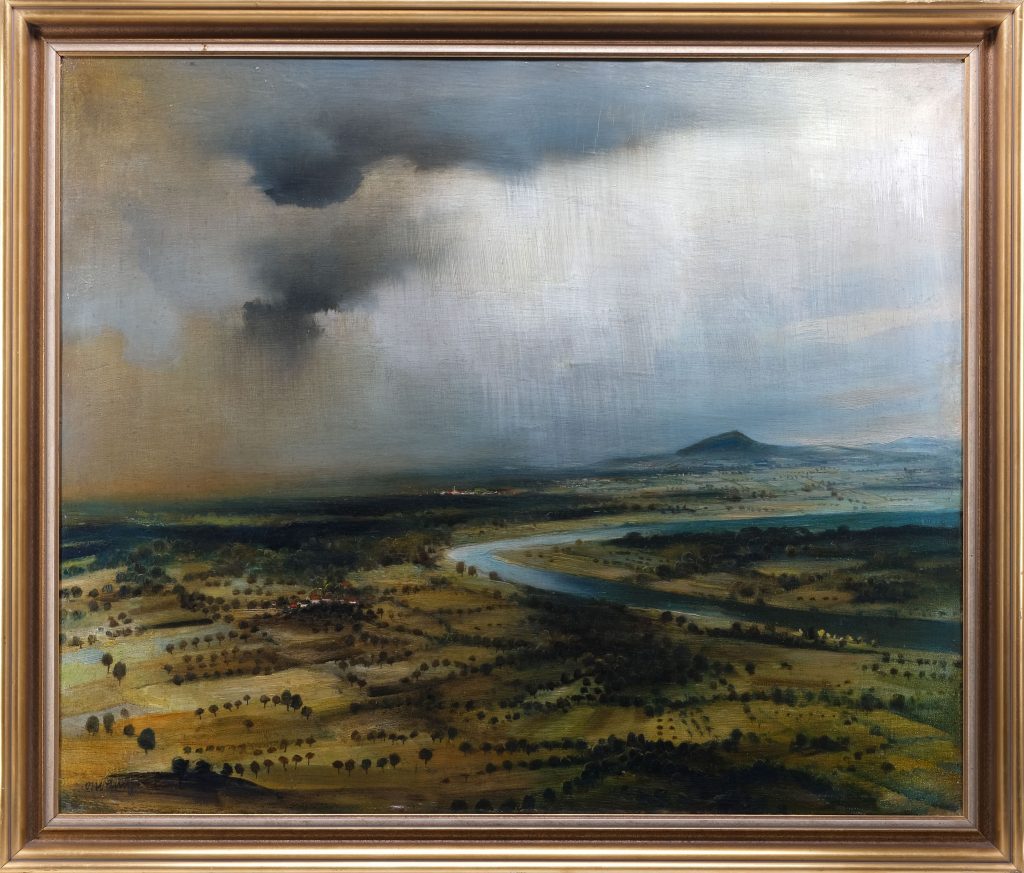 Otto Lange Schweres Wetter Kunsthandlung Kühne