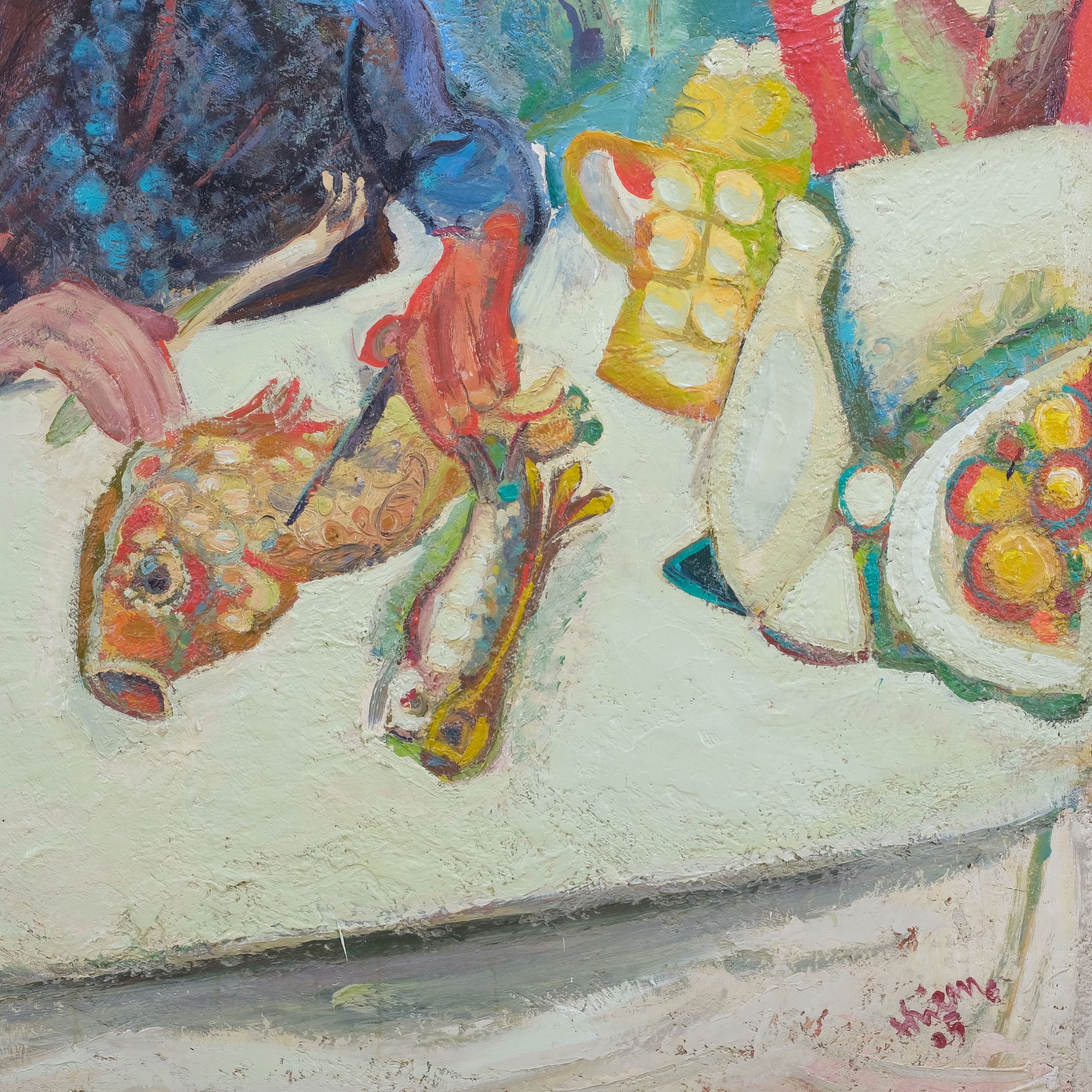 Andreas Thieme Die Zubereitung des Fisches Kunsthandlung Kühne