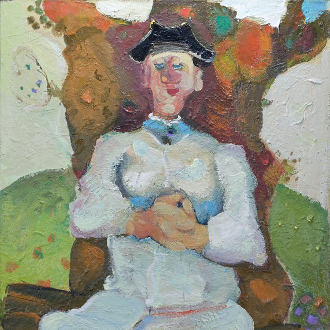 Andreas Thieme Frau im Park Andreas Thieme