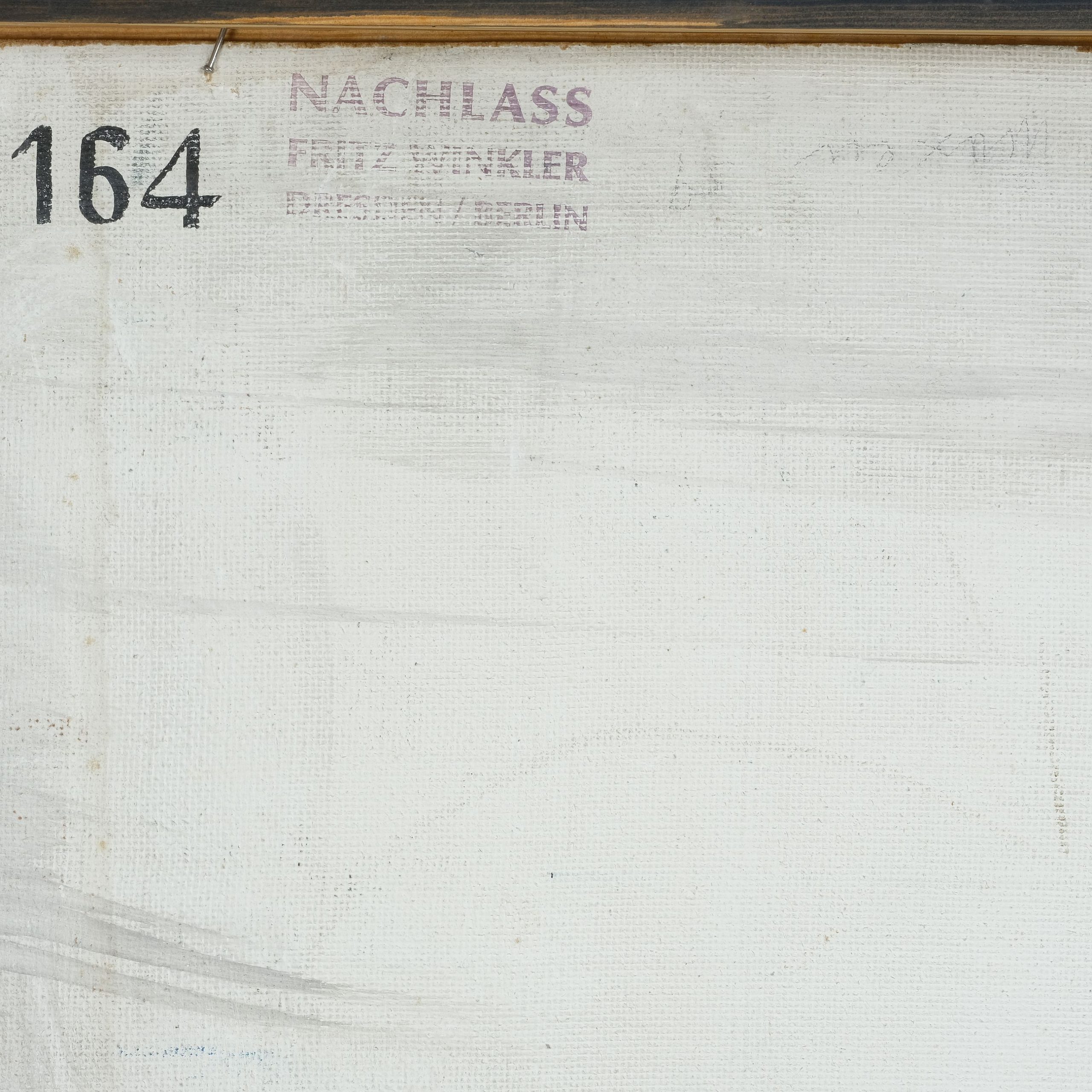 Fritz Winkler Landvermesser Kunsthandlung Kühne