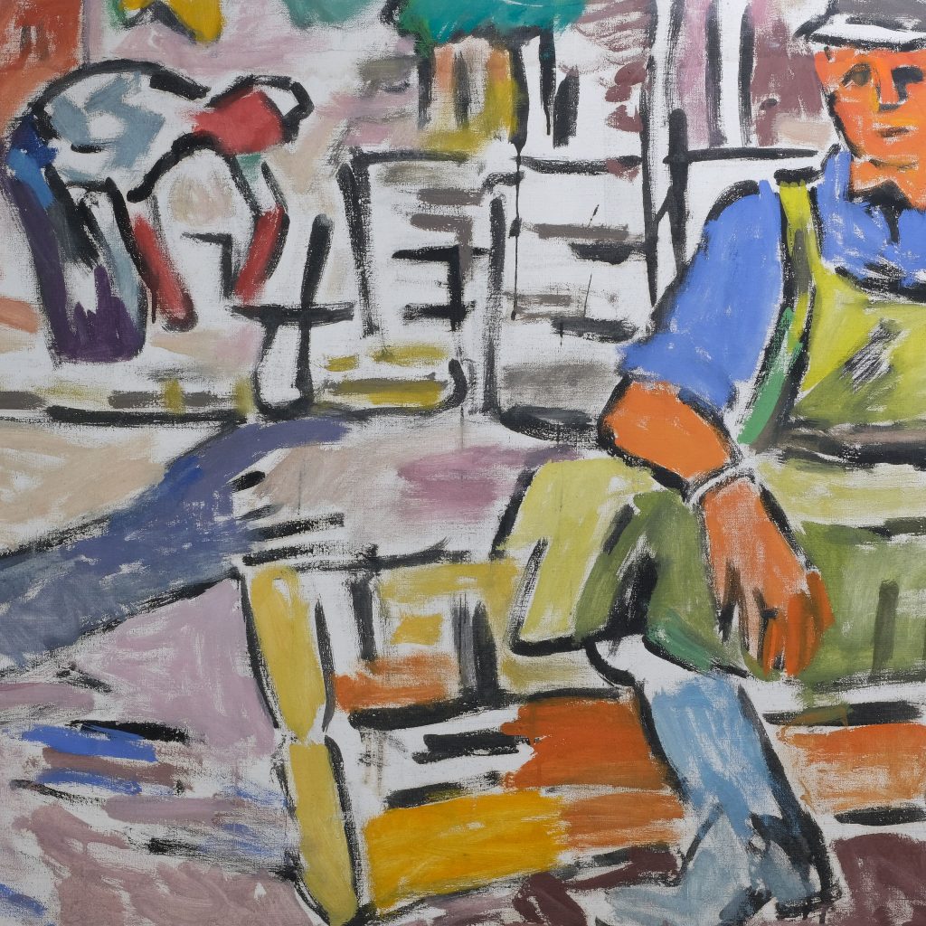 Fritz Winkler Waldarbeiter Kunsthandlung Kühne