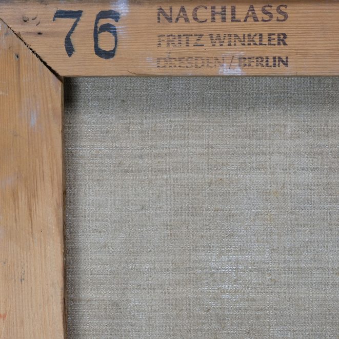 Fritz Winkler Waldarbeiter Kunsthandlung Kühne