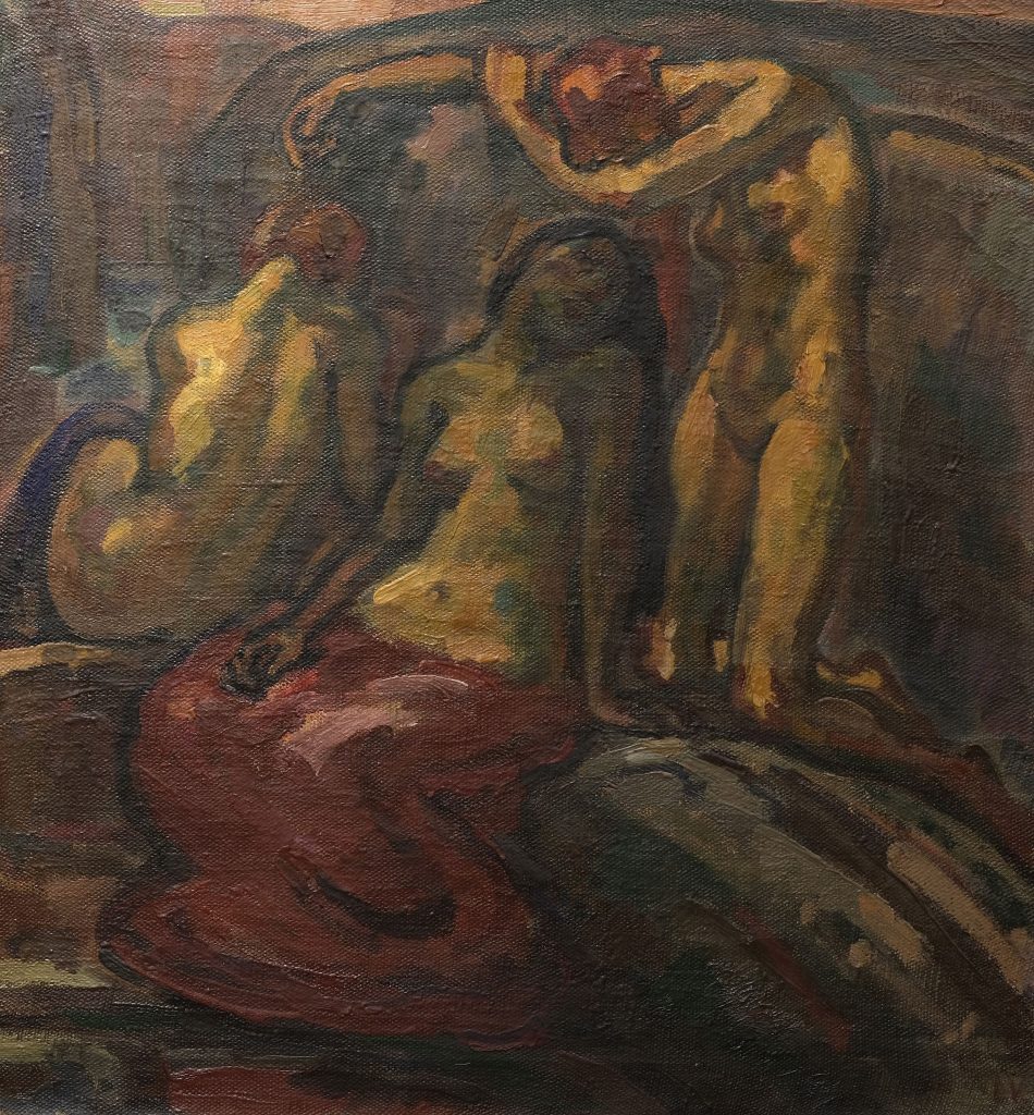 Ludolf Verworner Composition II Kunsthandlung Kühne