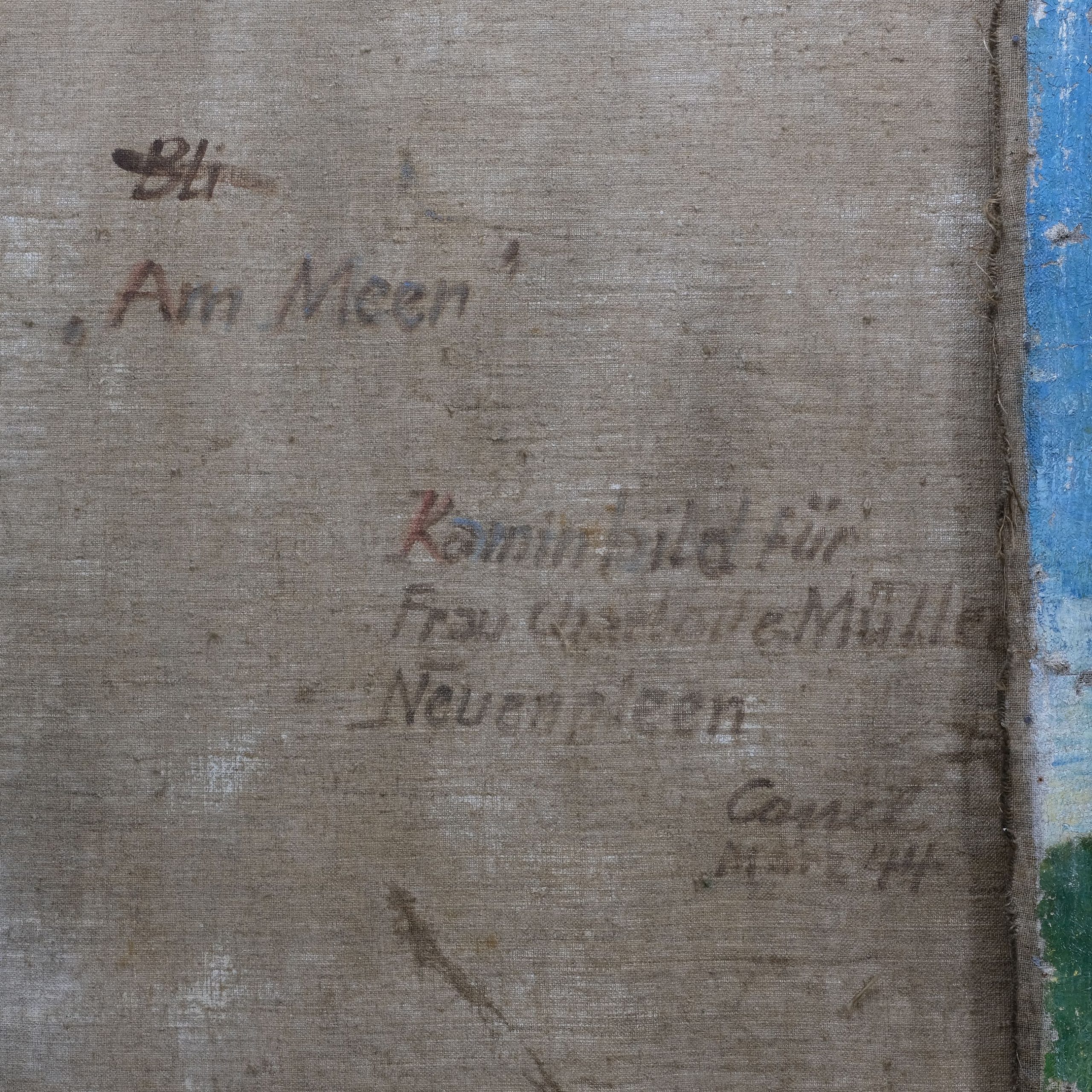 Pol Cassel Am Meer Kunsthandlung Kühne