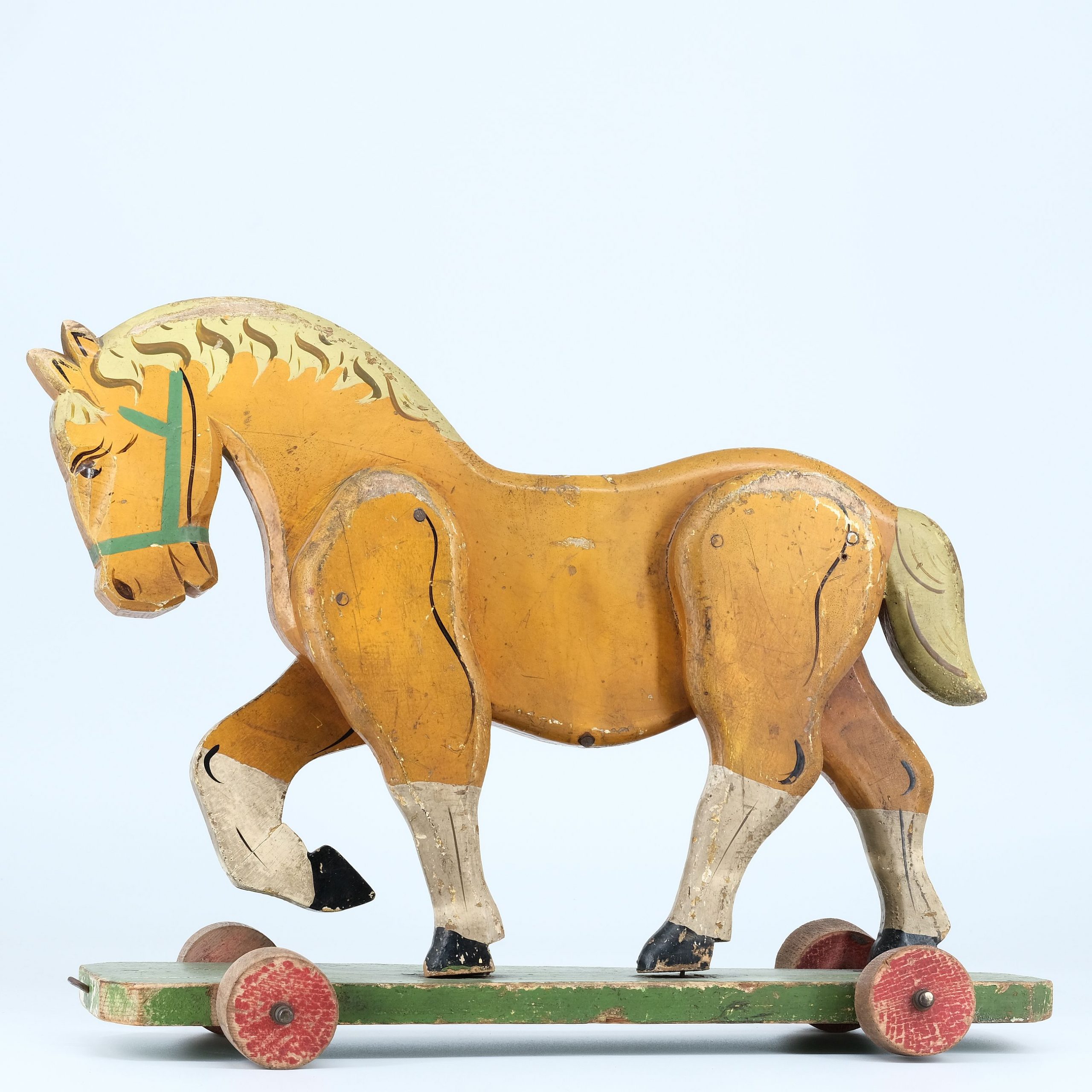 Holzpferd Deutsch Kunsthandlung Kühne