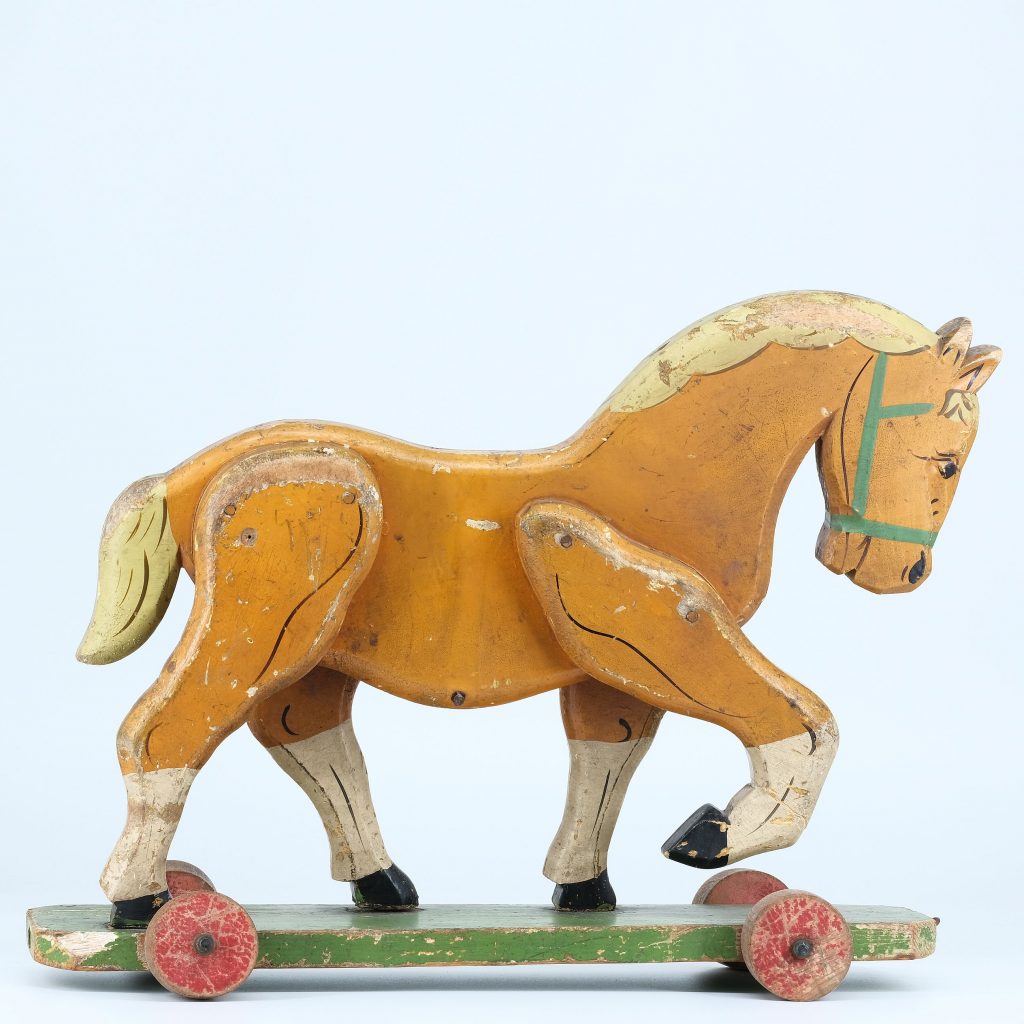 Holzpferd Deutsch Kunsthandlung Kühne