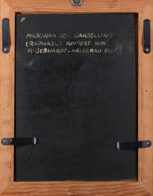 Madonna Del Cardellino Rudolf Ernst Gebhardt Kunsthandlung Kühne