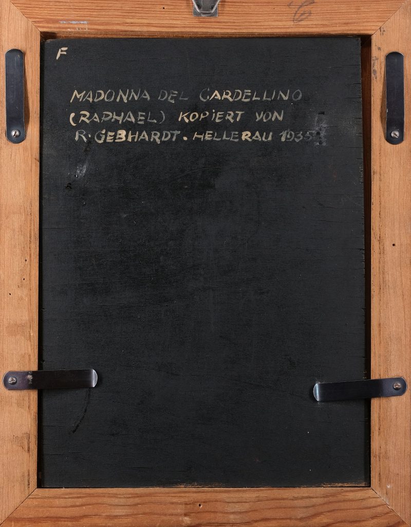 Madonna Del Cardellino Rudolf Ernst Gebhardt Kunsthandlung Kühne
