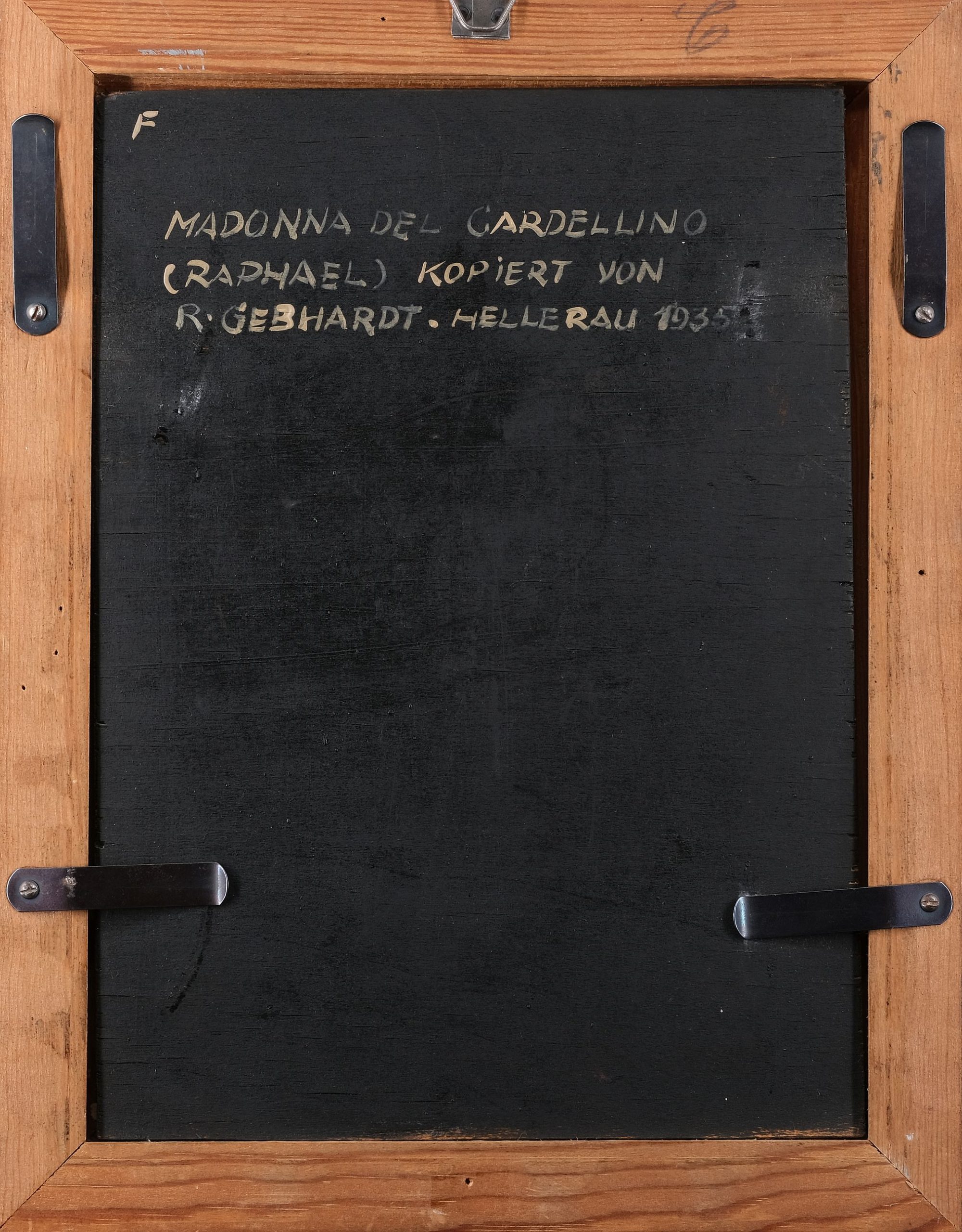 Madonna Del Cardellino Rudolf Ernst Gebhardt Kunsthandlung Kühne