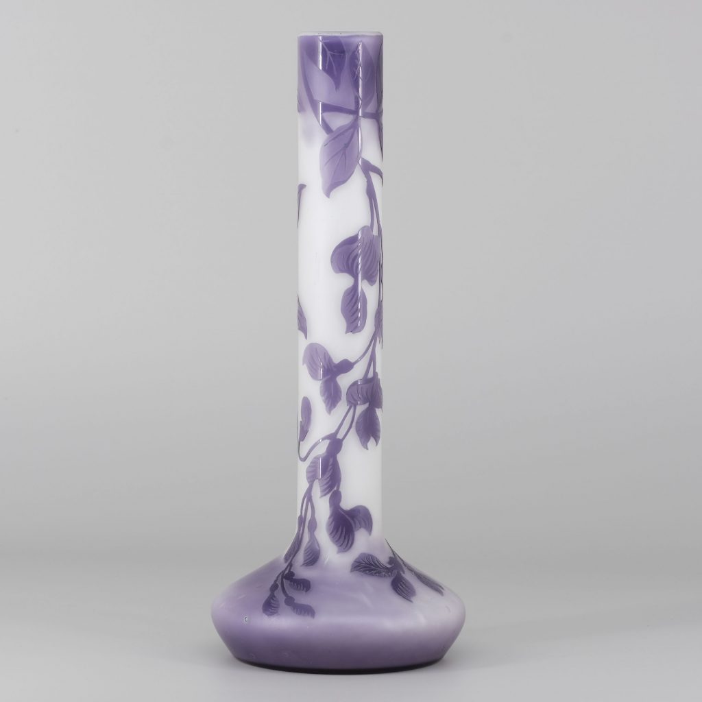 Beckmann & Weis Jugendstilvase Dresden Kunsthandlung Kühne