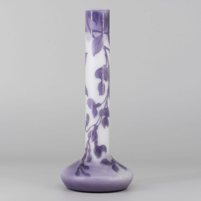 Beckmann & Weis Jugendstilvase Dresden Kunsthandlung Kühne