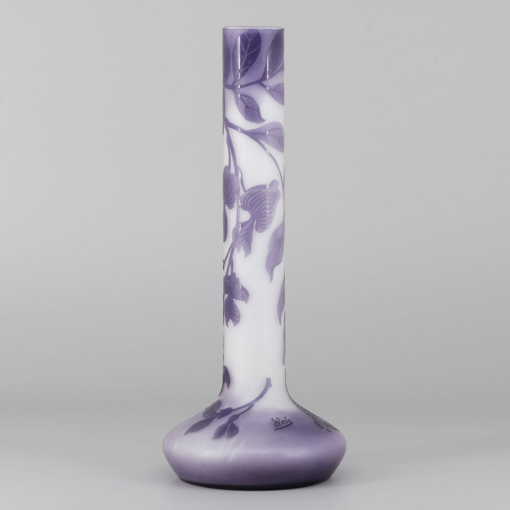 Beckmann & Weis Jugendstilvase Dresden Kunsthandlung Kühne