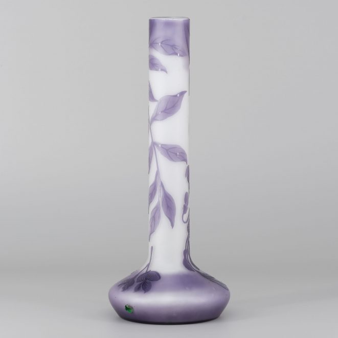 Beckmann & Weis Jugendstilvase Dresden Kunsthandlung Kühne