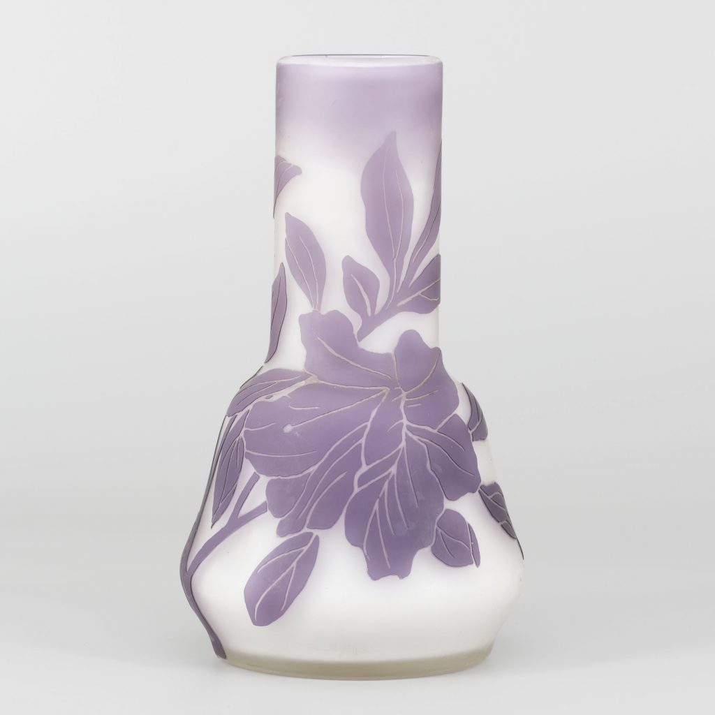 Beckmann & Weis Dresden Vase Jugendstil Kunsthandlung Kühne
