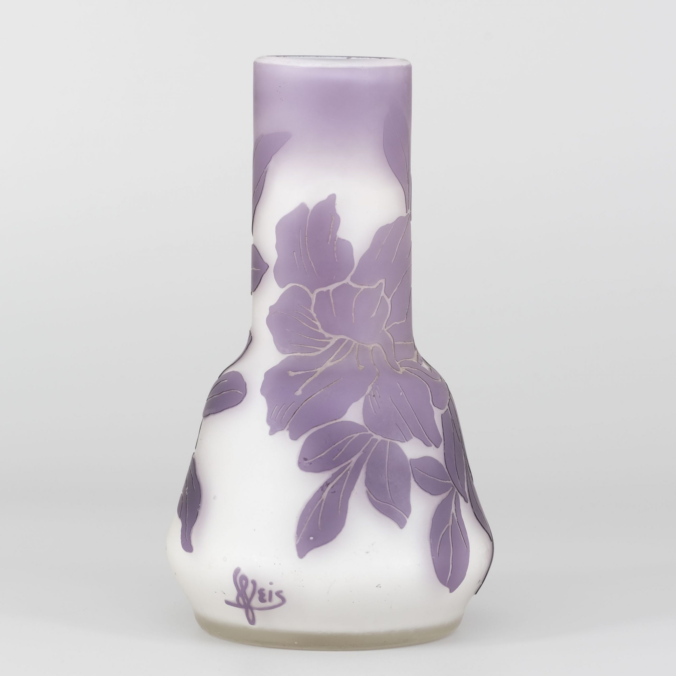 Beckmann & Weis Dresden Vase Jugendstil Kunsthandlung Kühne