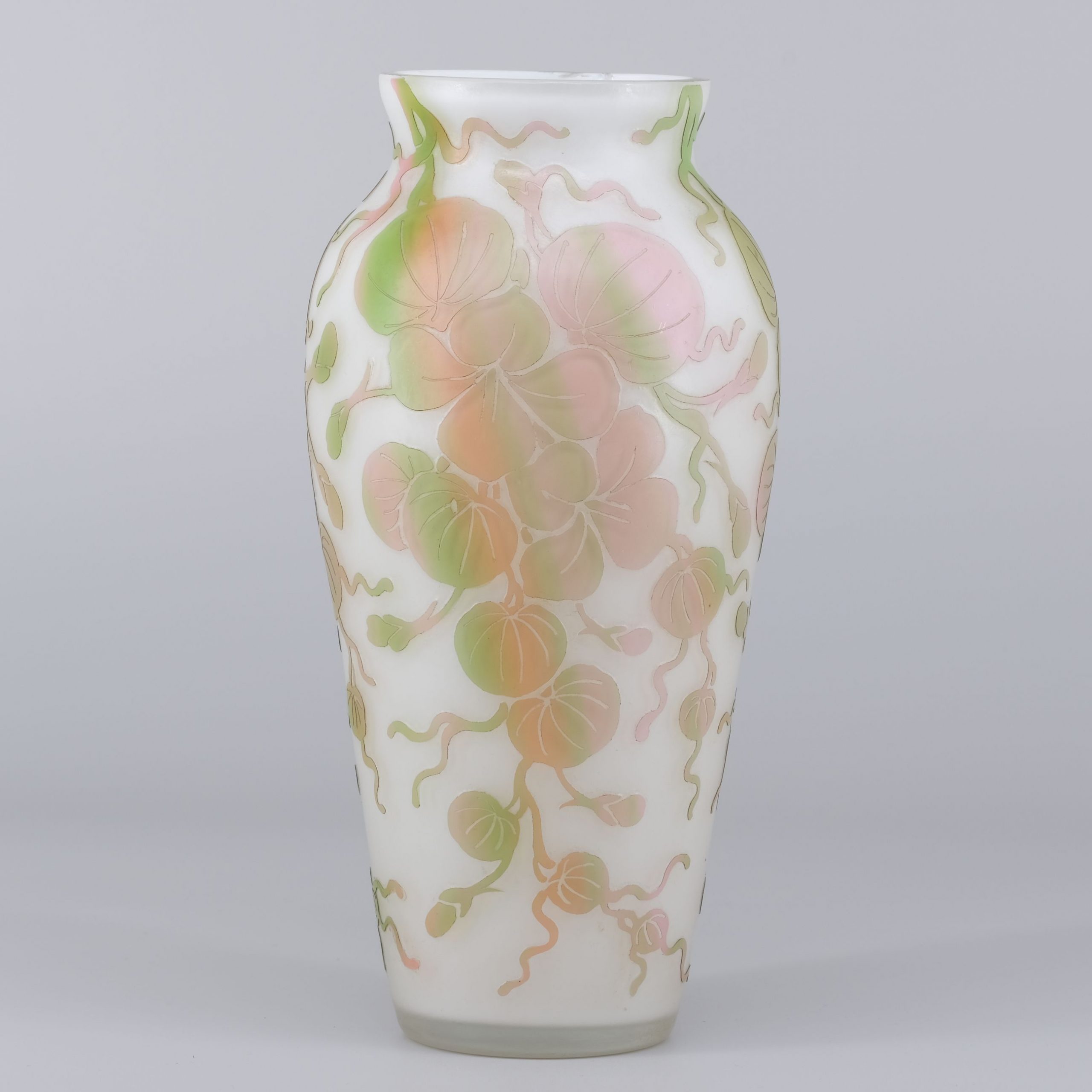 Beckmann & Weis Jugendstilvase Dresden Kunsthandlung Kühne