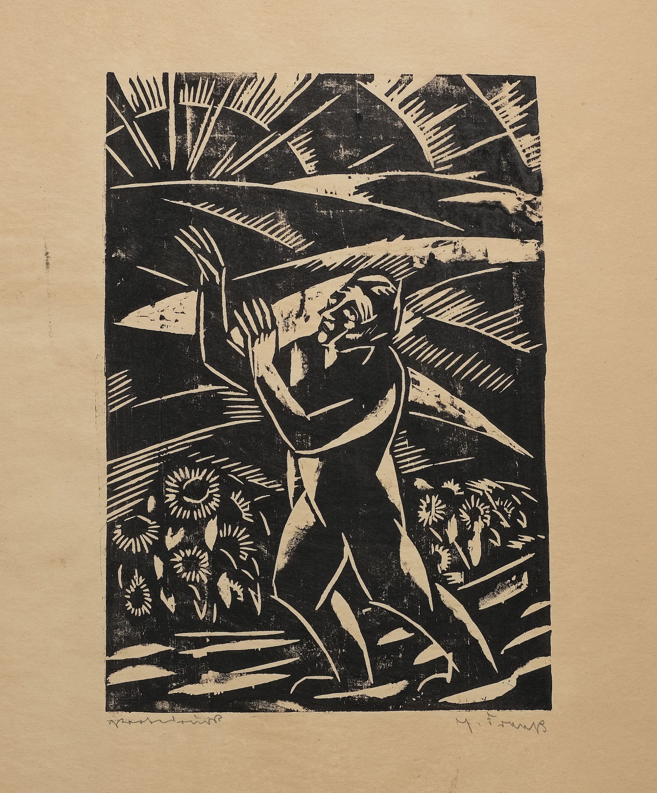 Erich Fraaß Sonnenanbeter Kunsthandlung Kühne