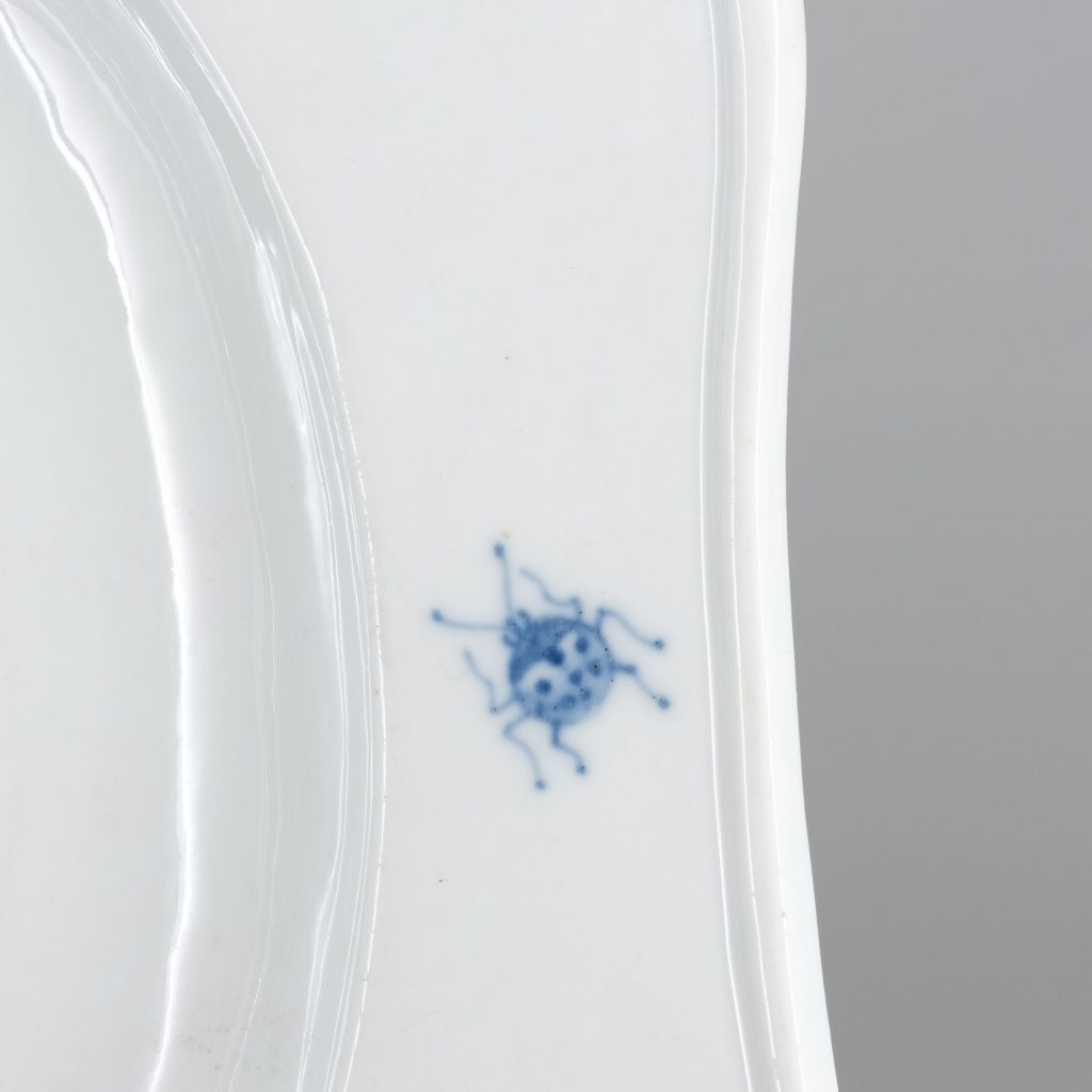 Platte Meissen Porzellan Deutsche Blume Kunsthandlung Kühne