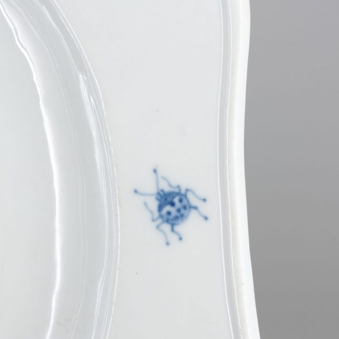 Platte Meissen Porzellan Deutsche Blume Kunsthandlung Kühne
