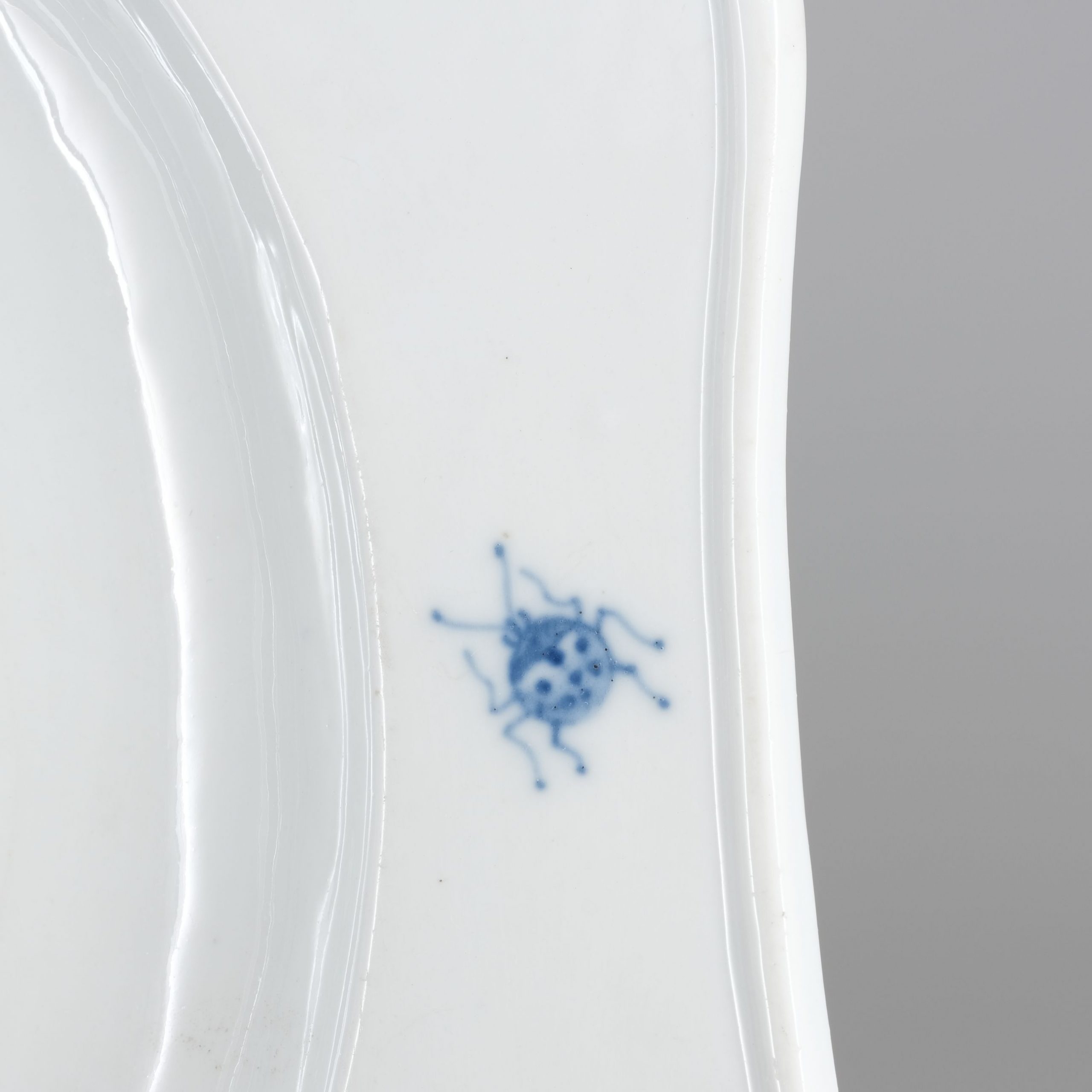 Platte Meissen Porzellan Deutsche Blume Kunsthandlung Kühne