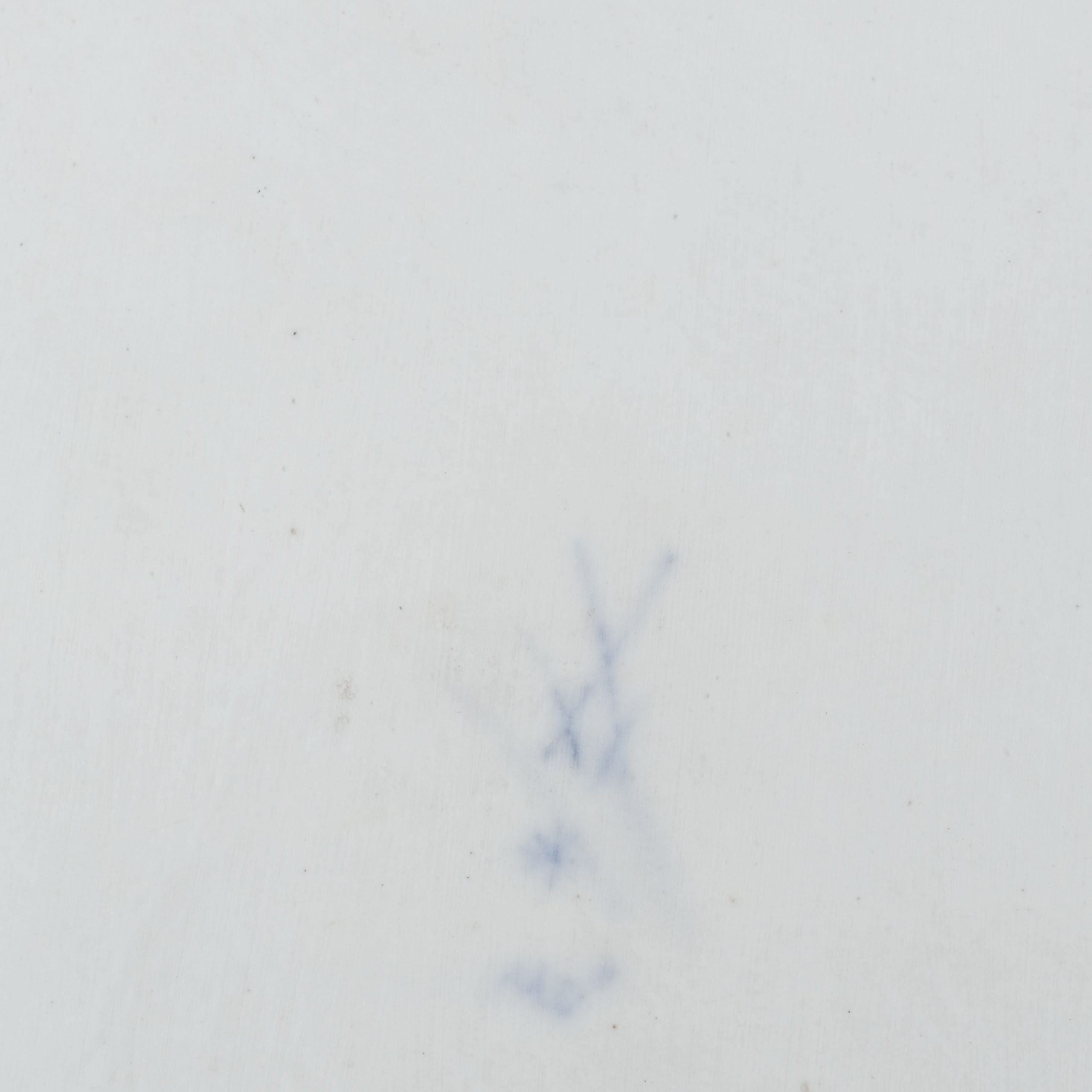 Platte Blumenkranzdekor Meissen Porzellan Kunsthandlung Kühne