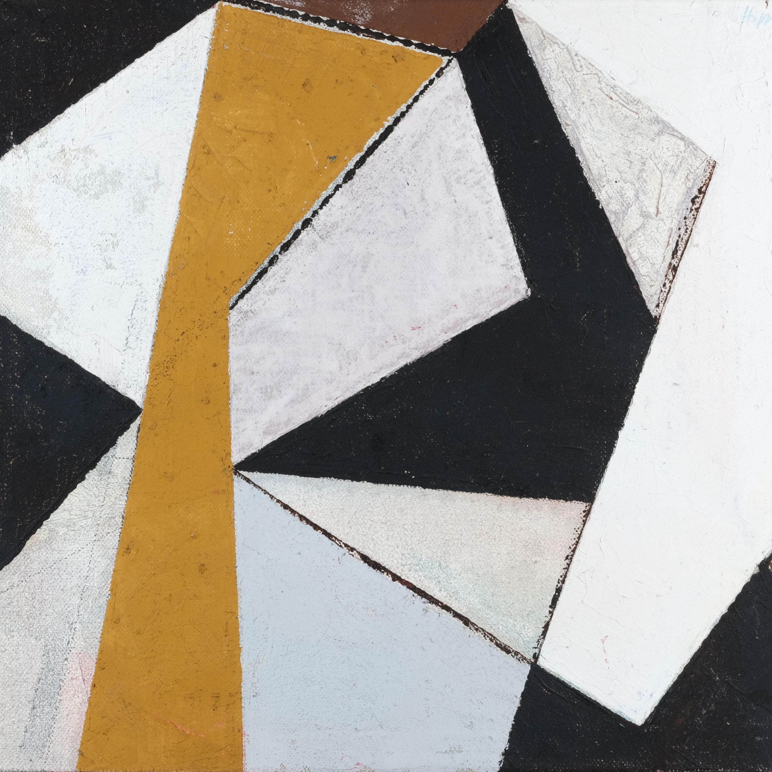 Erhard Hippold Abstrakte Komposition Kunsthandlung Kühne