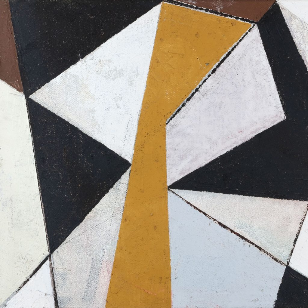 Erhard Hippold Abstrakte Komposition Kunsthandlung Kühne