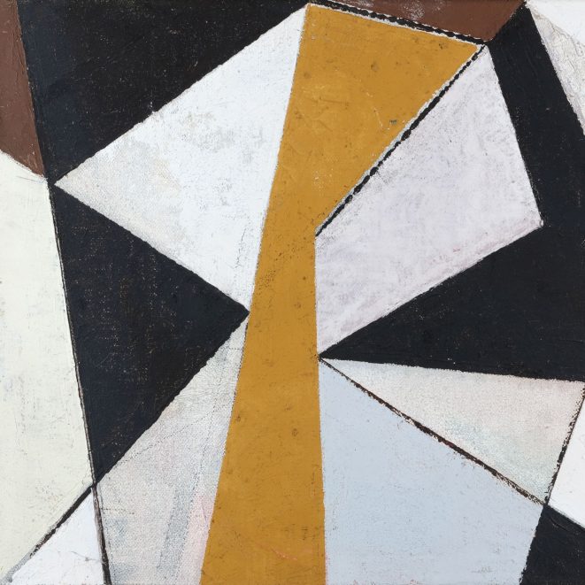 Erhard Hippold Abstrakte Komposition Kunsthandlung Kühne