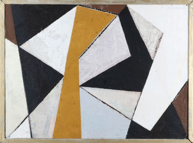 Erhard Hippold Abstrakte Komposition Kunsthandlung Kühne
