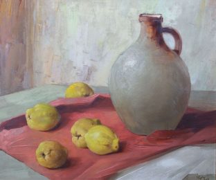 Quitten mit großem Krug Quitten mit großem Krug