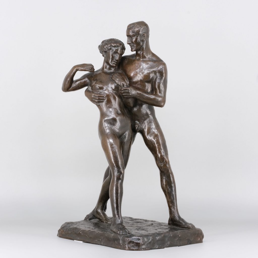 Tanzendes Paar Friedrich Moritz Brodauf Kunsthandlung Kühne