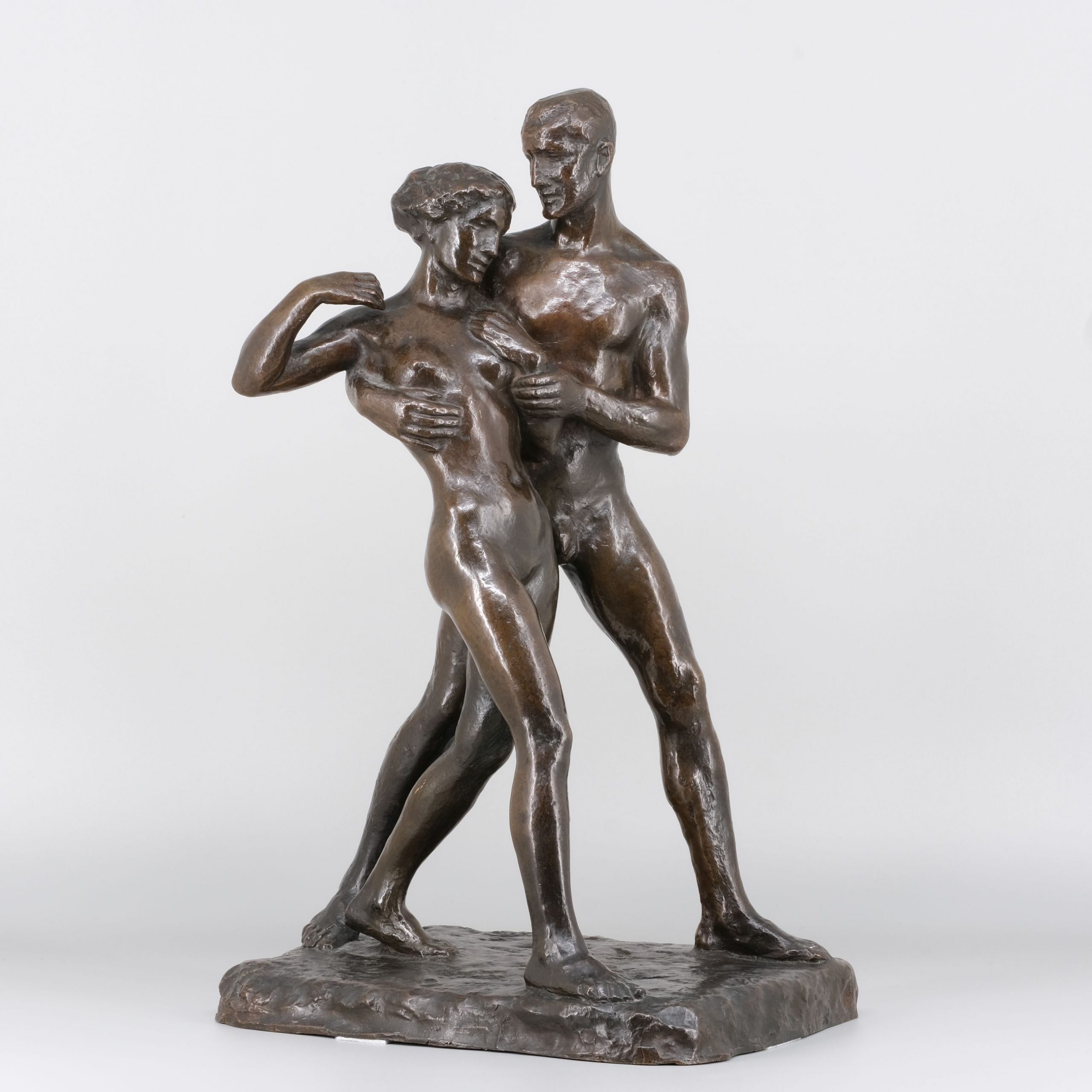 Tanzendes Paar Friedrich Moritz Brodauf Kunsthandlung Kühne