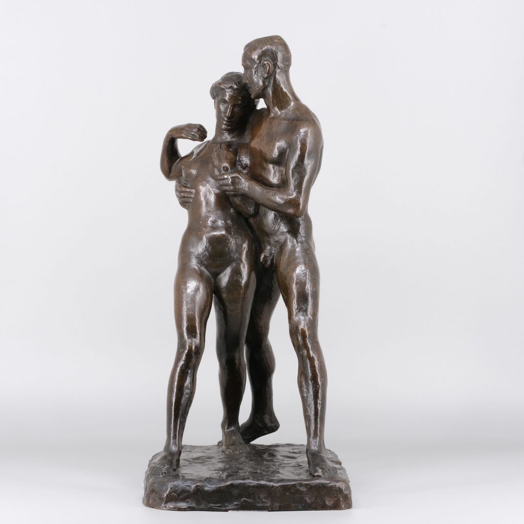 Tanzendes Paar Friedrich Moritz Brodauf Kunsthandlung Kühne