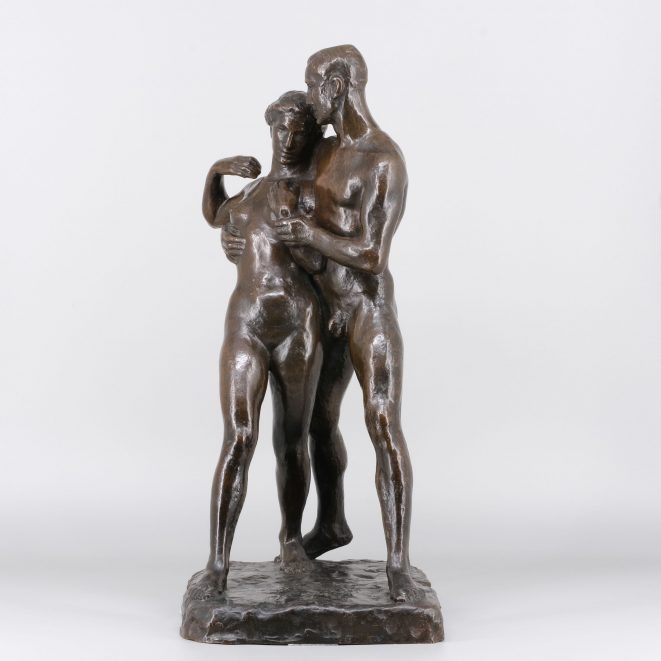 Tanzendes Paar Friedrich Moritz Brodauf Kunsthandlung Kühne